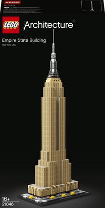 Konstruktorius LEGO Architecture Empire State Building 21046, 1767 vnt.