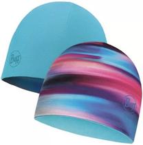 Ziemas cepure Buff Microfiber Revers Luminance, zila krās./rozā krās., M