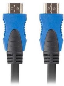 Vads Lanberg CA-HDMI-20CU HDMI Extension HDMI male, HDMI male, 1 m, melna krās.