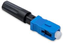 Соединитель проводов Qoltec SC/UPC Fiber Optic Fast Connector, 52, синий цв./черный цв.