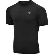 Футболка, мужские RDX T15 Rash Guard, черный цв., 2xl