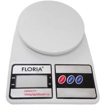 Elektroninės virtuvinės svarstyklės Floria, balta sp.