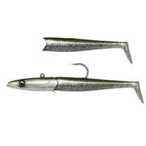 Gumijas zivis Savage Gear Sandeel UV AP 69760, 20 cm, 180 g, sudraba krās., 2 gab.