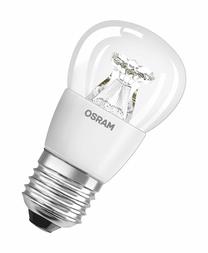 Lemputė Osram LED, P45, 2700 °K, E27, 6 W, 470 lm