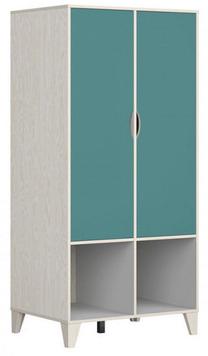 Spinta Stanford, mėlyna/pilka, 81 cm x 60 cm x 171.5 cm