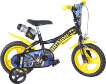 Vaikiškas dviratis Dino Bikes Batman 612L-BT, mėlyna sp./juoda sp./geltona sp., 9", 12"
