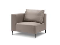 Modulinės sofos kampinė dalis Calme Jardin Fiji CAL_1SL_102_F1_FIJI3, smėlio sp., 92 cm x 92 cm x 93 cm
