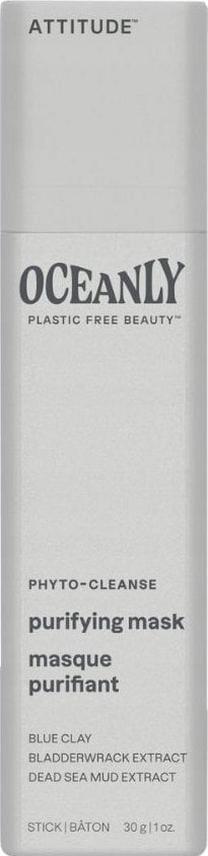 Sejas maska, attīrīšana Attitude Oceanly Phyto-Cleanse Purifying, 30 g