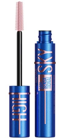 Blakstienų tušas Maybelline Lash Sensational Sky High, 7.2 ml, navy records -