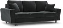 Sofa-lova Micadoni Home Moghan Velvet, tamsiai pilka sp., 235 x 100 cm x 88 cm