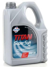 Motoreļļa Fuchs Titan Supersyn FE SAE 0W - 30, sintētiskais, 5 l