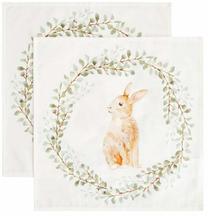Servetėlė kvadratinė Homla Sheper Velykinis, balta sp./žalia sp./rusva sp., 40 x 40 cm, 2 vnt.