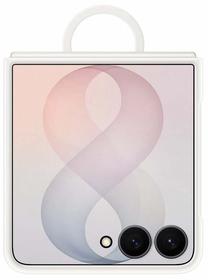 Telefona vāciņš Samsung Galaxy Z Flip 8 EF-EF776CWEGWW, balts krās.