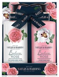 Kūno priežiūros rinkinys Baylis & Harding Boudoire Rose, 2 vnt.