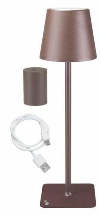 Настольные лампы Beper Cristal 2in1, LED, 1.5Вт, коричневый цв./коричневый цв.