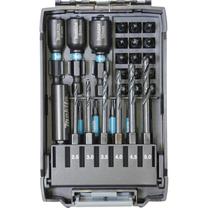 Urbju un skrūvgriežu uzgaļu komplekts Makita E-22866, 1/4"