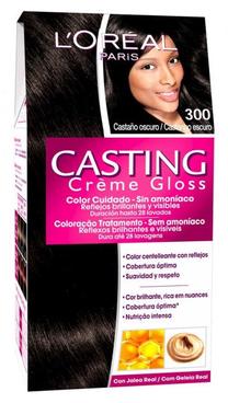 Kраска для волос L’Oréal Paris Casting Creme Gloss, chestnut brown цв., Chestnut Brown 300