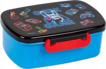 Konteiner toidu jaoks Derform A 08 Geek Game, 17 cm x 13.5 cm, sinine v./mitmevärviline