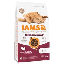 Sausas kačių maistas IAMS Advanced Nutrition Sensitive Digestion, kalakutiena, 3 kg