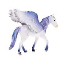 Žaislinė figūrėlė, arklys ZA5020, 12 cm, balta sp./violetinė sp.