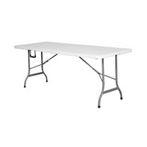 Lauko stalas 4IQ Outdoor, balta sp., 180 cm x 75 cm x 72 cm