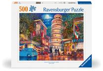 Dėlionė Ravensburger Evening In Pisa, 36 cm x 49 cm, 500 vnt., įvairių spalvų