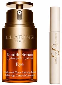 Acu kopšanas komplekts Clarins Double Serum, 30 ml, 2 gab.
