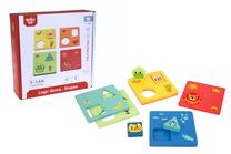 Сортировщик форм, животные Tooky Toy Logic Game, многоцветный, 11 шт.