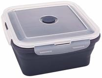 Toidukarp, kokkuklapitavad Zyle ZY606SB, 1.2 l, 17 cm x 17 cm, sinine v.