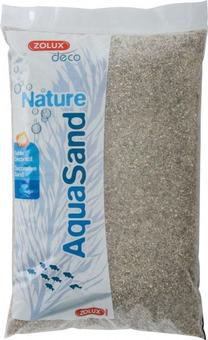 Грунт Zolux AquaSand Nature 346482, 12 кг, коричневый цв.