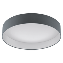 Šviestuvas lubų Eglo Palomaro 93397, LED, 3000 °K, 1 x 24 W, pilka sp. / balta sp.