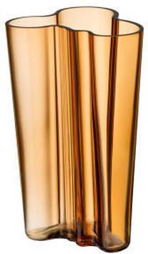 Vaza Iittala Alvar Aalto, 20.1 cm, ruda sp.