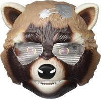 Superherojus Hasbro Marvel Guardians Of The Galaxy Mask Rocket Raccoon, ruda sp.