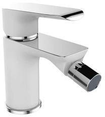 Смеситель для биде Laveo Alea BLE_632D, белый цв./хромовый цв.