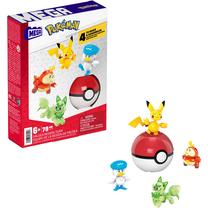 Konstruktorius Mattel Mega Bloks Pokémon komanda iš Paldea HPX92, 79 vnt.
