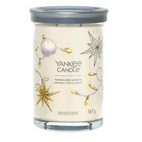 Žvakė, aromatinė Yankee Candle Twinkling Lights 1631777E, 60 - 100 h, 567 g, balta sp.