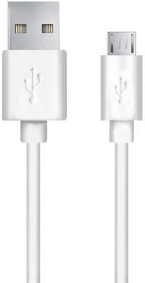 Laidas Esperanza USB 2.0 male, Micro USB male, 2 m, balta sp.