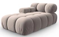 Modulinė sofa Micadoni Home Bellis MIC_CHL_2_F1_BELLIS7, smėlio sp., kairinė, 157 x 97 cm x 62 cm