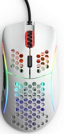 Laidinė žaidimų pelė Glorious PC Gaming Race Model D Minus, balta sp.