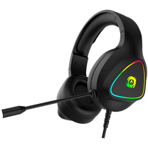 Vadu spēļu austiņas Canyon Shadder GH-6, melna krās.