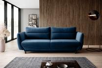 Sofa Silva Lukso 40, tamsiai mėlyna sp., 90 x 236 cm x 90 cm