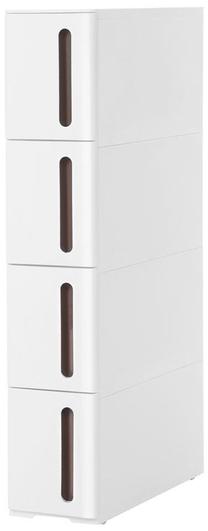 Pakabinama spintelė Songmics Storage Rack, balta, 17 cm