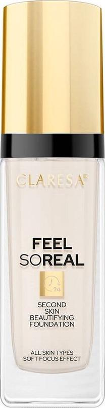 Makiažo pagrindas Claresa Feel So Real, fair light sp., 1, 34 g