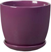 Puķu pods Polnix, keramika, Ø 13 cm, violeta krās.