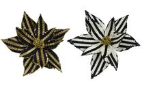 Dirbtinė gėlė, puansetija, (spalva/dizainas parenkami atsitiktine tvarka), 27 cm