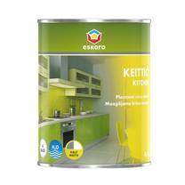 Эмульсионная краска Eskaro Keittio Kitchen BW, белый цв., 0.9 л