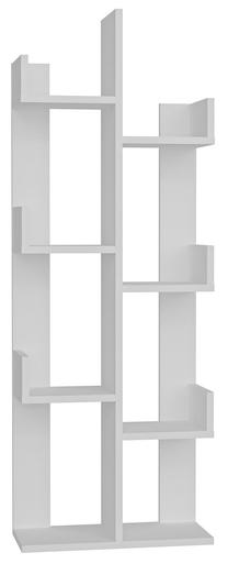 Pastatoma lentyna Kalune Design Luisa 322RTC1106, balta sp., 137 cm x 22 cm x 50 cm