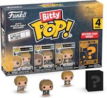 Figūrėlių rinkinys Funko Pop! Bitty Lord of The Rings, 4 vnt., įvairių spalvų