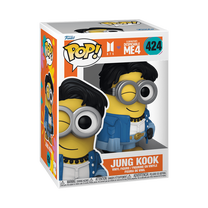 Žaislinė figūrėlė Funko POP! Despicable Me 4 Jung Kook 424, 9 cm, mėlyna sp./geltona sp.