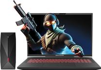Portatīvais dators Dream Machines G 17PL31, Intel Core i9-14900HX, 32 GB, 1 TB, 17.3 ", RTX 4080, melna krās./sarkana krās., Dos
